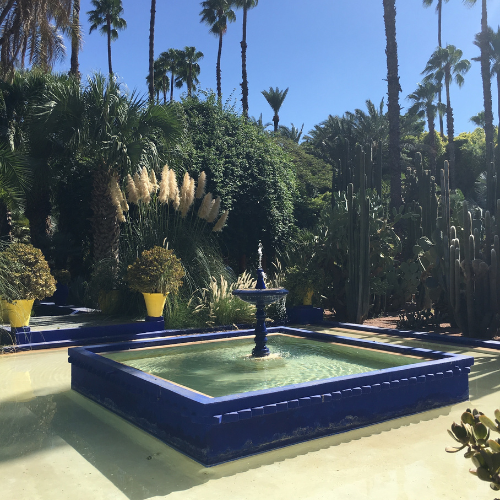 Fontaine Majorelle Garden