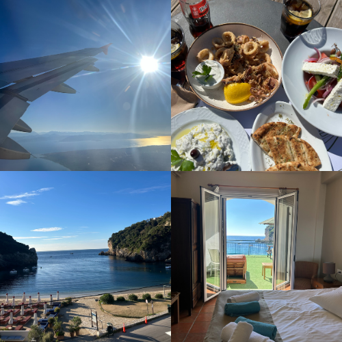 Corfou Day 1 with me