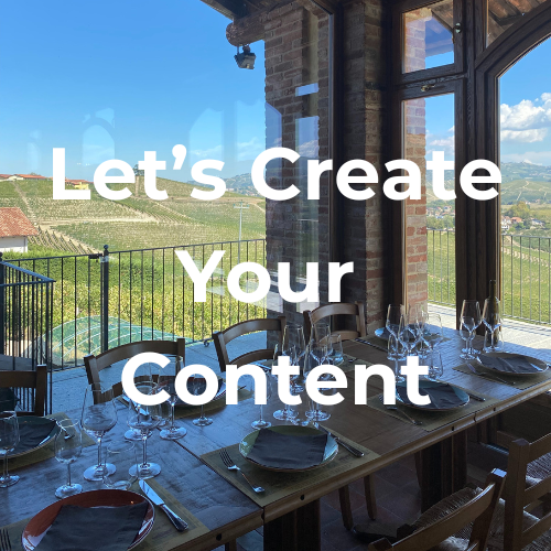 Let's create your content