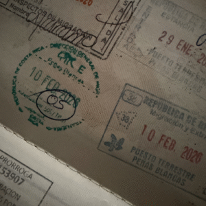 How-to-Get-to-San-Juan-del-Sur-(2026 Guide)-stamps-passport