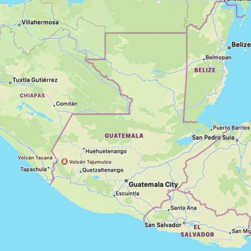 Guatemala-map